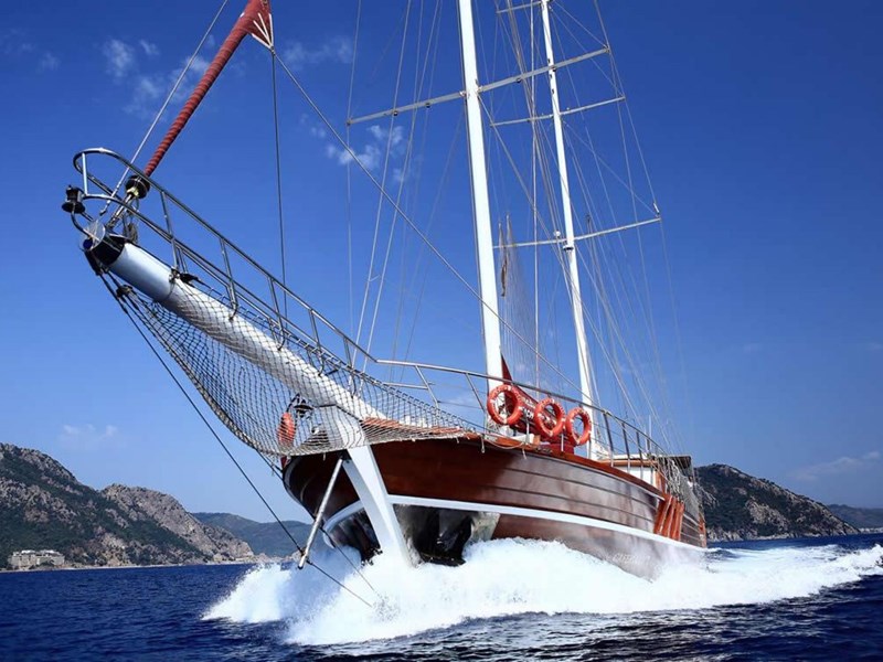sailing yacht rental - best blue voyage - Caferoglu zeiljacht
